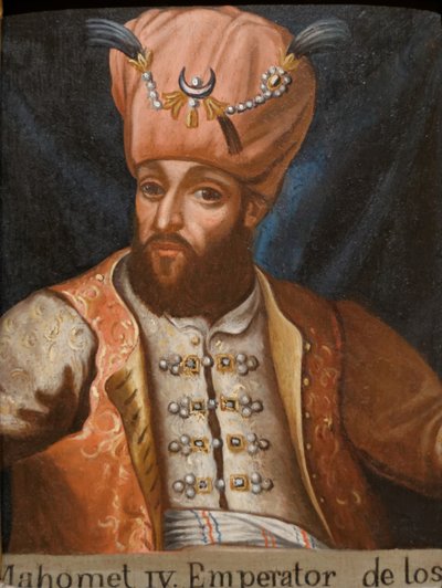 Mehmed IV 1642-1693, Sultan av det osmanske riket, 1600-tallet av Unbekannt