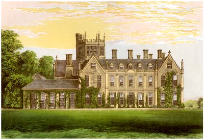 Melbury House, Dorset, hjemmet til jarlen av Ilchester, c1880 av Unbekannt