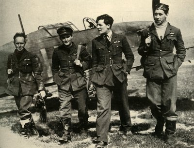 Medlemmer av 73 skvadron, 1939-1940, 1941. av Unbekannt