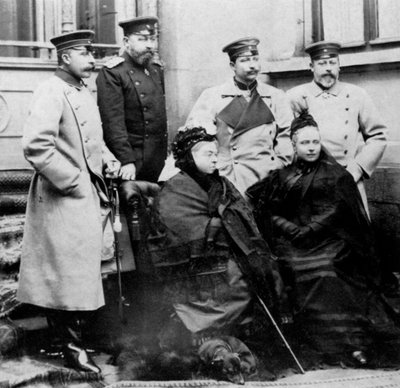 Medlemmer av kongefamilien i Coburg, Tyskland, april 1894 1964 av Unbekannt