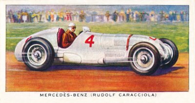 Mercedes-Benz Rudolf Caracciola, 1938 av Unbekannt