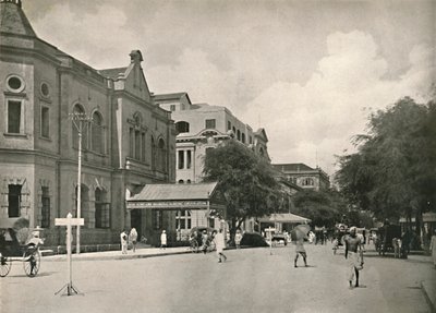 Merchant Street, Rangoon, 1900. av Unbekannt