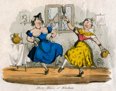 Merry Wives of Windsor av Unbekannt