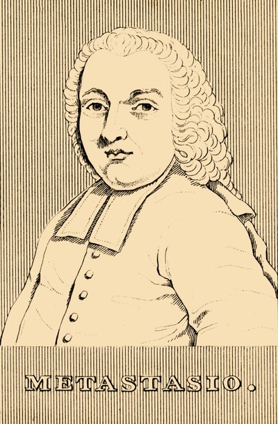 Metastasio, 1698-1782, 1830. av Unbekannt