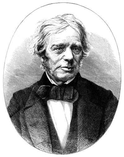 Michael Faraday, britisk fysiker og kjemiker, 1800-tallet av Unbekannt