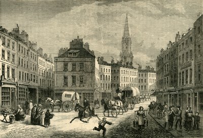 Middle Row, St. Giless, ca. 1838, 1881. av Unbekannt