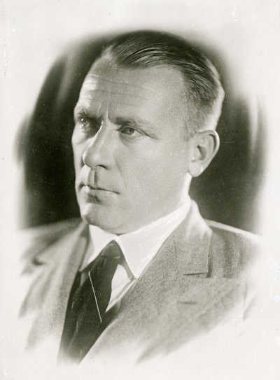 Mikhail Bulgakov, russisk forfatter, 1930-tallet. av Unbekannt