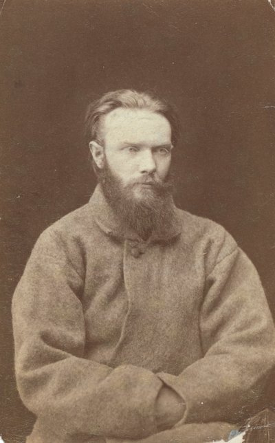 Mikhail Saltykov-Shchedrin, russisk forfatter, 1800-tallet av Unbekannt