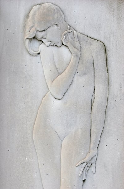 Milano monumentale kirkegård: kvinne, Milano, Italia av Unbekannt