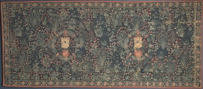 Millefleurs-teppe med Medici-våpenskjold, 1520-tallet. av Unbekannt