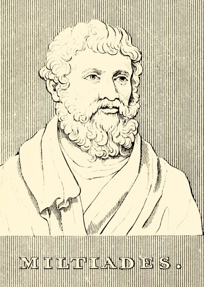 Miltiades, c550-489 f.Kr., 1830 av Unbekannt