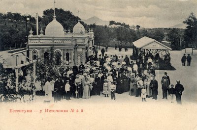 Mineralvannkilde nr. 4, Yessentuki, Russland, 1900-tallet. av Unbekannt