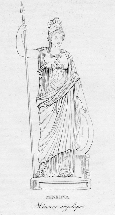 Minerva Argolic Minerva, c1850 av Unbekannt