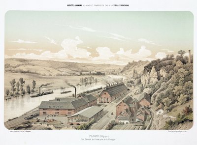 Gruvedrift, metallmalm Sinkverk, Flone, Belgia av Unbekannt