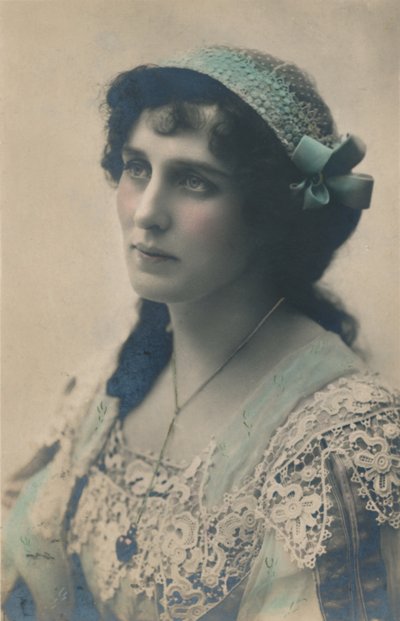 Frøken Evelyn Millard 1849-1941, c1930. av Unbekannt