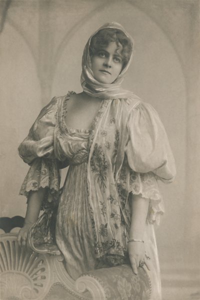 Frøken Marie Studholme, 1872-1930, c1930. av Unbekannt