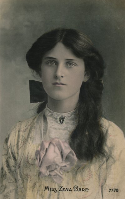 Frøken Zena Dare, 1887-1975, c1930. av Unbekannt