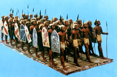 Modell Pikemen, graven til Mesehti, 12. dynasti av Unbekannt