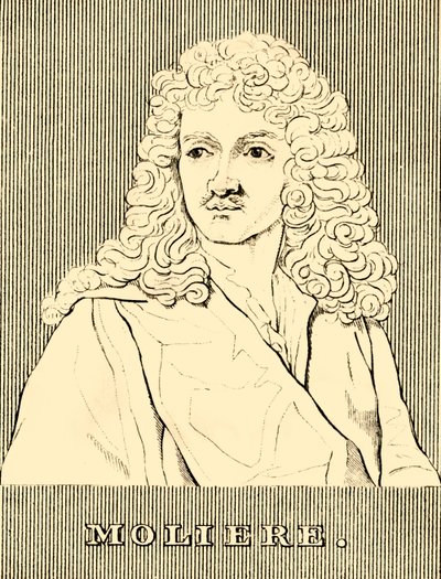 Moliere, 1622-1673, 1830. av Unbekannt
