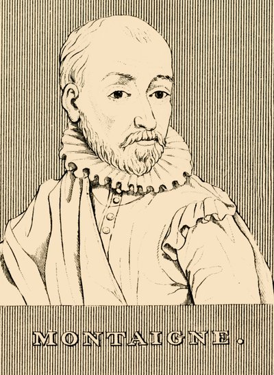 Montaigne, 1533-1592, 1830. av Unbekannt