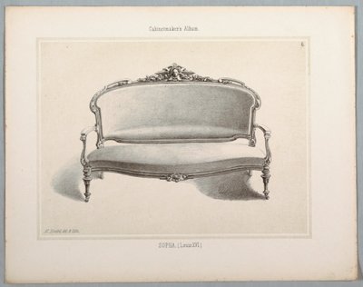 Månedlig Cabinet Makers Album av Unbekannt
