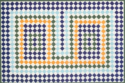 Mosaikker i badene, 1907. av Unbekannt