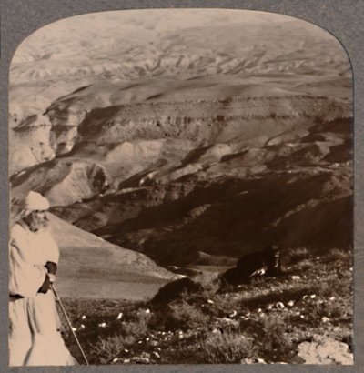 Moses syn på det lovede land, ca 1900 av Unbekannt