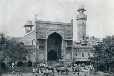 Moskeen i Wazir Khan, Lahore, c1942 av Unbekannt