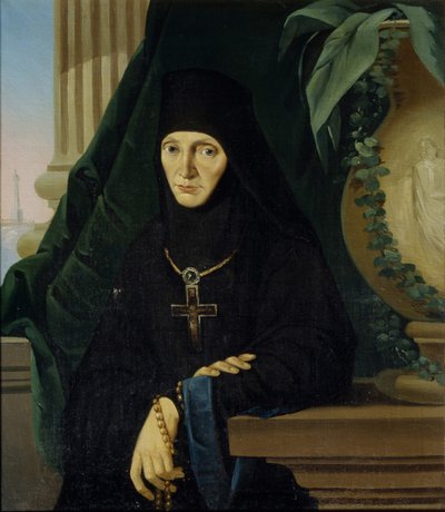 Mother Superior Maria Tuchkova, 1840-årene av Unbekannt
