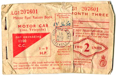 Rasjonsbok for motordrivstoff, 1957 av Unbekannt