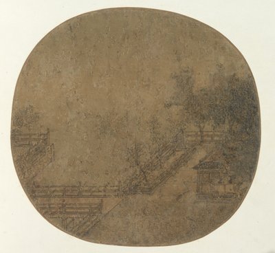 Fjellterrasse og paviljong, 960-1279. av Unbekannt