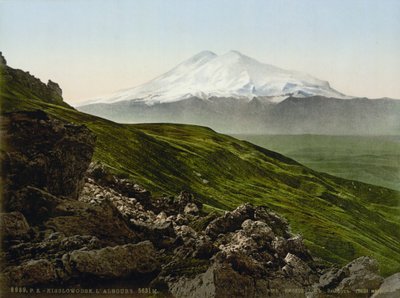 Fjell nær Kislovodsk, Russland, c1895 av Unbekannt