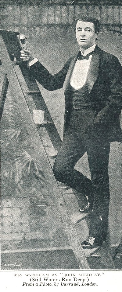 Mr Charles Wyndham, ca. 1890-tallet av Unbekannt