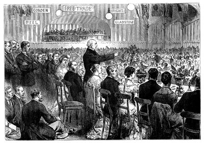 Mr Gladstone i Leeds, sent på 1800-tallet av Unbekannt