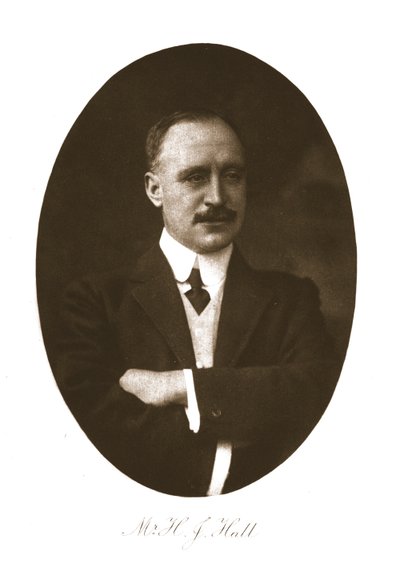 Mr. H.J. Hall, 1911. av Unbekannt