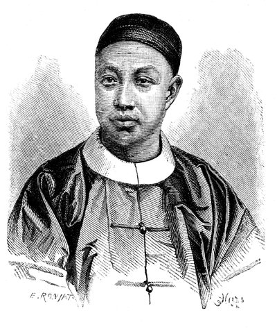Mr Yang, attaché for den kinesiske legasjonen i Paris, c1890 av Unbekannt