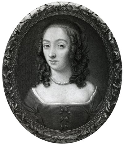 Mrs Claypole Elizabeth Cromwell, andre datter av Oliver Cromwell, 1600-tallet, 1899. av Unbekannt