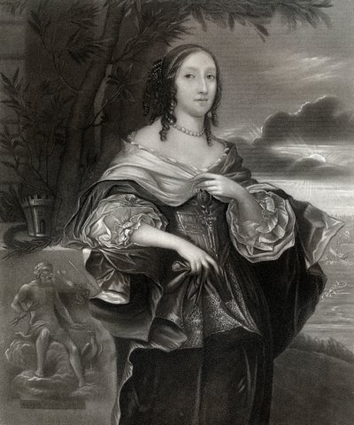 Mrs Claypole Elizabeth Cromwell, andre datter av Oliver Cromwell, 1600-tallet, 1899 av Unbekannt