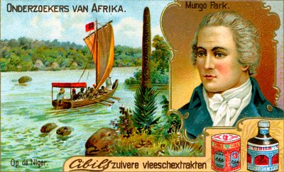 Mungo Park, skotsk oppdagelsesreisende, ca 1900 av Unbekannt