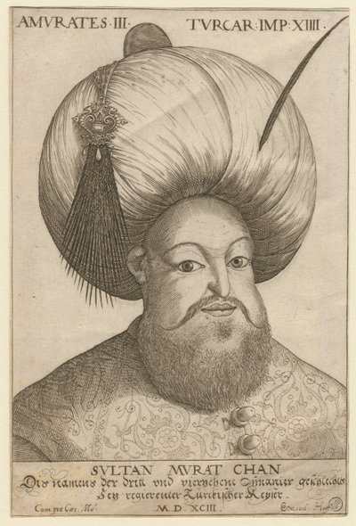 Murad III 1546–1595, Sultan av det osmanske riket, 1593 av Unbekannt