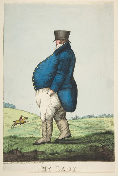 Min frue, 1. september 1821. av Unbekannt