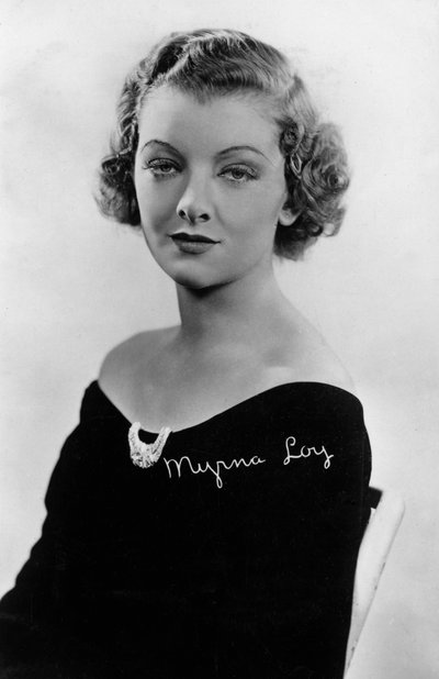 Myrna Loy 1905-1993, amerikansk skuespillerinne, 1900-tallet av Unbekannt