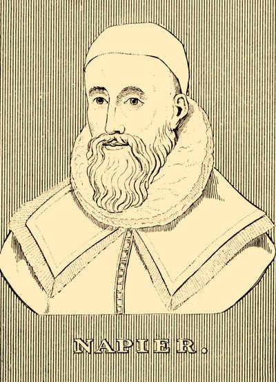 Napier, 1550-1617, 1830. av Unbekannt