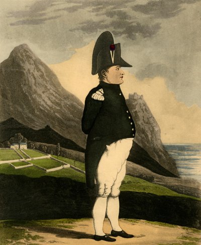 Napoleon Bonaparte, 1816, 1921. av Unbekannt