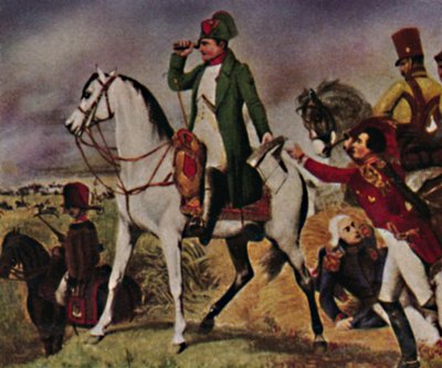Napoleon I 1769-1821. I slaget nær Wagram, 1934. av Unbekannt