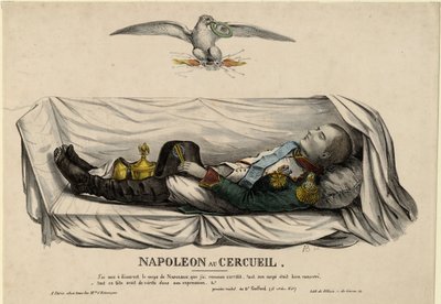 Napoleons kiste, ca. 1840 av Unbekannt