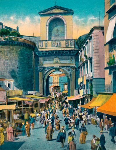 Napoli - Porta Capuana, ca 1900. av Unbekannt