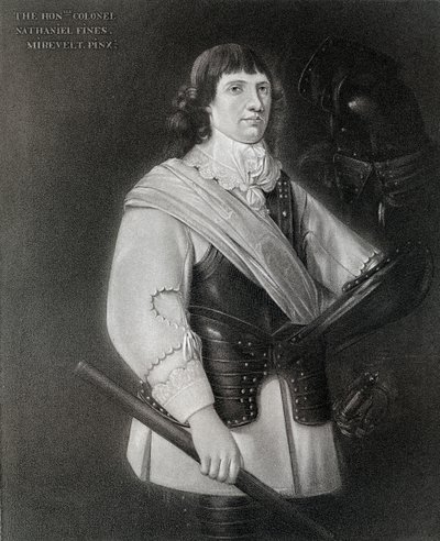 Nathaniel Fiennes, c1608-1669, engelsk politiker, 1600-tallet, 1899 av Unbekannt