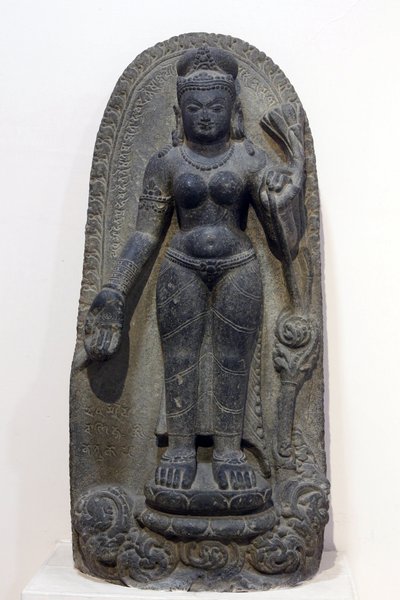 Nasjonalmuseet i India, Delhi. Tara. Pala, 800-tallet e.Kr., Bihar. Stein. India. av Unbekannt