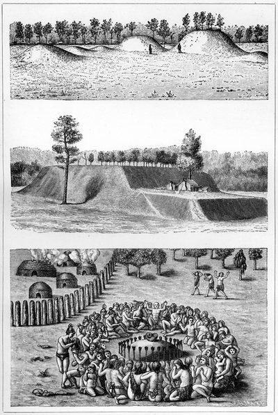 Indianske arkeologiske steder, USA, 1901 av Unbekannt